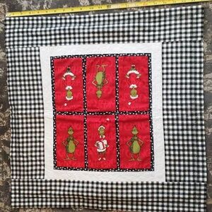 Grinch Decor Pillow Cover Set (2)